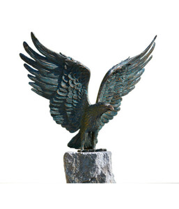 Rottenecker Bronzefigur Weißkopf-Seeadler