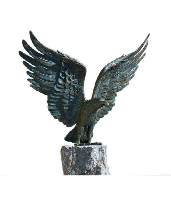 Bild 1 von Rottenecker Bronzefigur Weißkopf-Seeadler