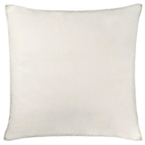 Zoeppritz Kissenhülle weiß 50/50 cm , 703291 Soft-Fleece , Textil , 50x50 cm , Fleece , bügelfrei , 005299004801