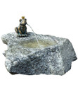 Bild 1 von Rottenecker Granit-Gartenbrunnen Froschkönig Otto, 25 x 40 x 20 cm