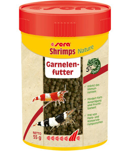 sera Shrimps Natural Futter für Garnelen, 100 ml