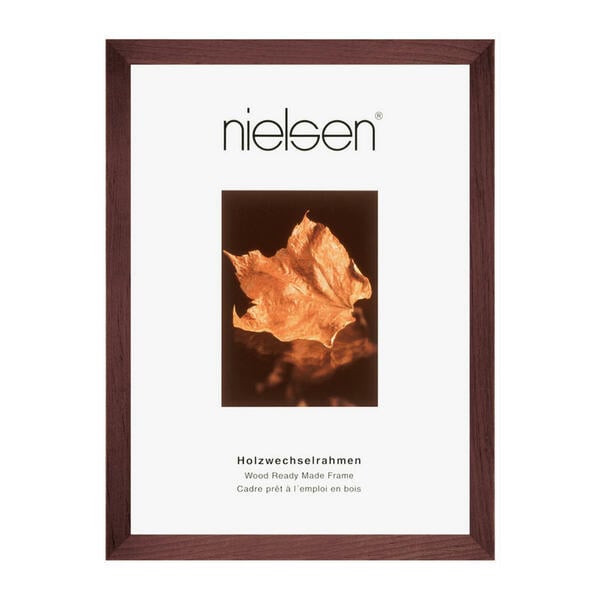 Bild 1 von Nielsen Bilderrahmen dunkelbraun , 4830003 , Holz , 30x40 cm , klar , 003515031169