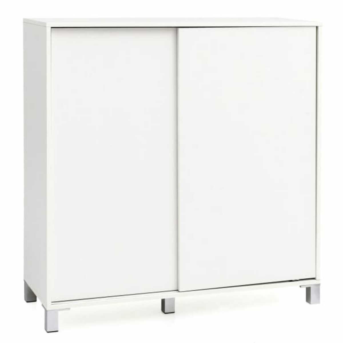 Bild 1 von Schuhschrank 100 x 108 cm weiß silberfarbig