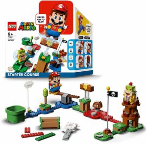 LEGO® Konstruktionsspielsteine »Abenteuer mit Mario – Starterset (71360), LEGO® Super Mario«, (231 St)
