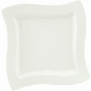 Villeroy & Boch Fine china dessertteller quadratisch , 1025252647 , Weiß , Keramik , Uni , 24x24 cm , 0034070208