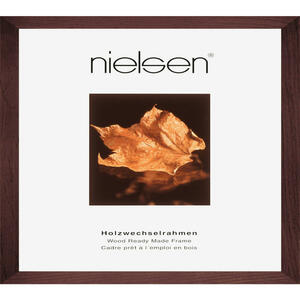 Nielsen Bilderrahmen dunkelbraun , 4844003 , Holz , 40x40 cm , 003515031172