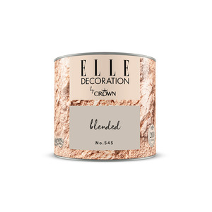 ELLE Decoration by Crown Premium Wandfarbe 'Blended No. 545'  125 ml