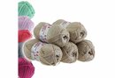 Bild 1 von Kartopu »5 x 100g Strickgarn Kartopu BABY ONE Antipilling Babywolle Babygarn, Farbwahl« Häkelwolle, 250 m, K861 sand