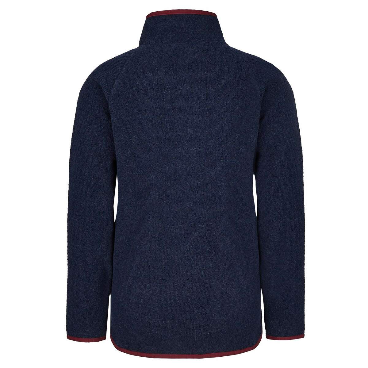 Bild 3 von FRILUFTS REILA KNITTED FLEECE HALFZIP Damen Wollpullover DARK SAPPHIRE