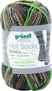 Gründl »Wolle Hot Socks Simila« Häkelwolle, 100 g