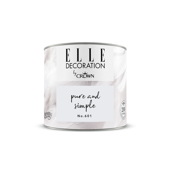 Bild 1 von ELLE Decoration by Crown Premium Wandfarbe 'Pure & Simple No. 601' 125 ml