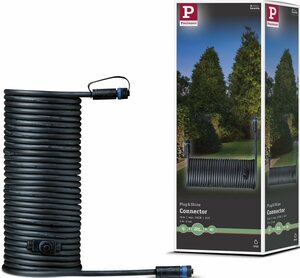 Paulmann »Outdoor Plug&Shine 10m IP68« Lampen-Verbindungskabel, (1000 cm), 1 in - 2 out