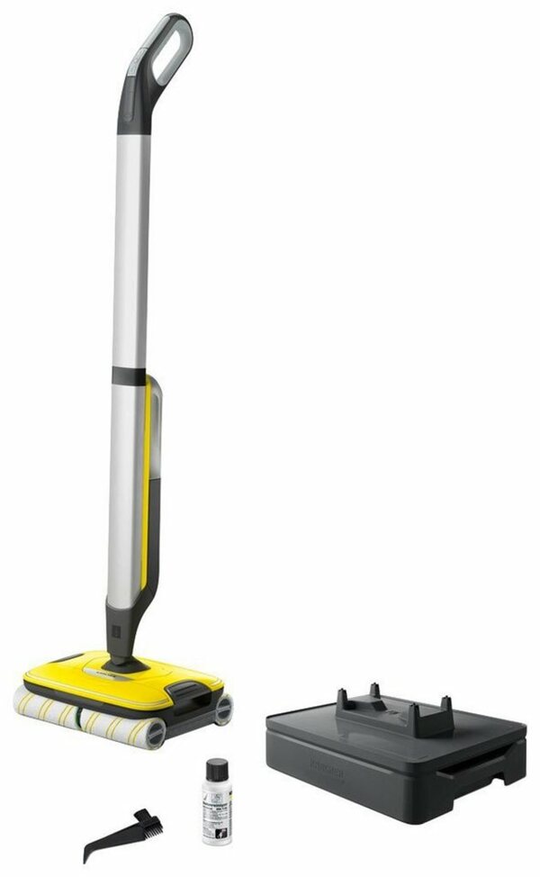 Bild 1 von KÄRCHER Hartbodenreiniger FC 7 Cordless, 80 Watt, beutellos, elektrischer und kabelloser Bodenwischer für 135 qm