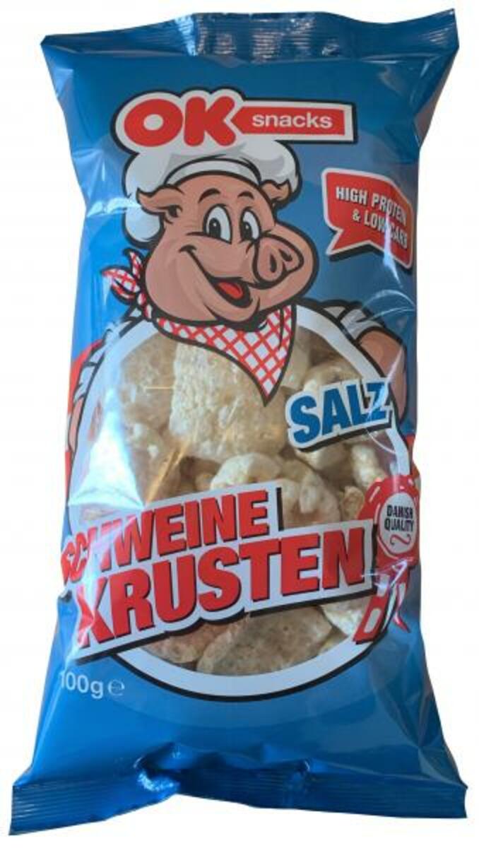 Bild 1 von OK Snacks Schweinekrusten Salz