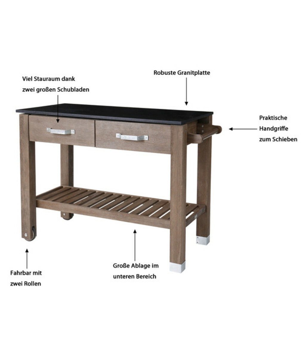 Bild 4 von Dehner Premium Holz-Pflanztisch 'Windsor'