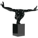 Bild 1 von Kare-Design Skulptur , Athlet , Schwarz , Kunststoff, Stein , 75x52x23 cm , glänzend,Naturstein,Marmor , zum Stellen , 001838046249