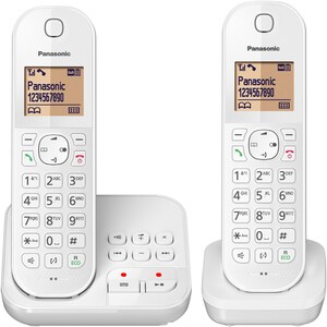 KX-TGC422GW Schnurlostelefon mit Anrufbeantworter weiß