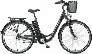 Telefunken E-Bike »Multitalent RC830«, 3 Gang Shimano Nexus Schaltwerk, Frontmotor 250 W, mit Fahrradkorb