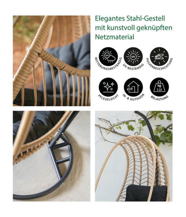 Bild 4 von Dehner Hängesessel 'Venezia'