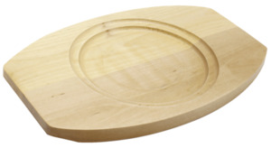 PARILLA Untersetzer für runde Servierpfanne Holz Ø 16 und 18 cm