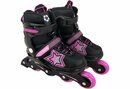 Bild 1 von L.A. Sports Inlineskates »Inliner Skate Softboot Kinder Jugendliche Größenverstellung 5 Größen verstellbar«, auf Leisten gefertigter Komfortschuh, 5 Größen verstellbar mit Knopfdruck