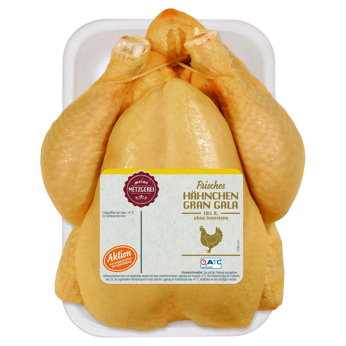 Bild 1 von MEINE METZGEREI Hähnchen Gran Gala 2.503 g