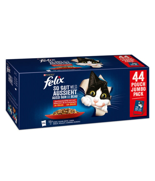 Bild 1 von PURINA felix® Nassfutter So gut wie es aussieht, 44 x 85g