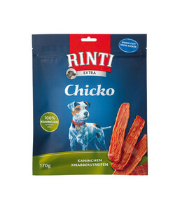 Rinti Extra Chicko Kaninchenstreifen, Hundesnack