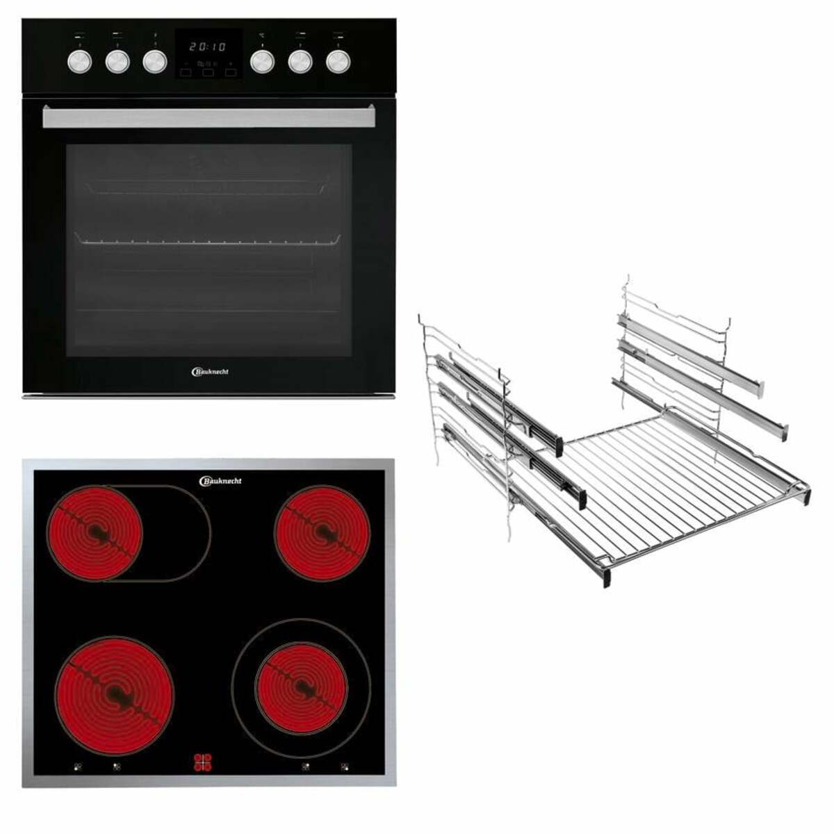 Bild 1 von Einbauherdset HEKO STAR4.3 EX BLACK