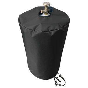 Grasekamp Schutzhülle Für Glasflasche Black Premium Schwarz Polyester-mischgewebe B/h/l: Ca. 32x47x32 Cm