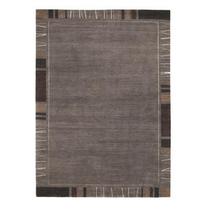 Esposa Orientteppich 120/180 cm dunkelgrau , Sena Silk Mata , Textil , Bordüre , 120x180 cm , für Fußbodenheizung geeignet, in verschiedenen Größen erhältlich , 007946046360