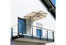 Bild 1 von Schneider Schirme Balkonschirm »Salerno mezza«, LxB: 150x150 cm, mit Schutzhülle, ohne Schirmständer