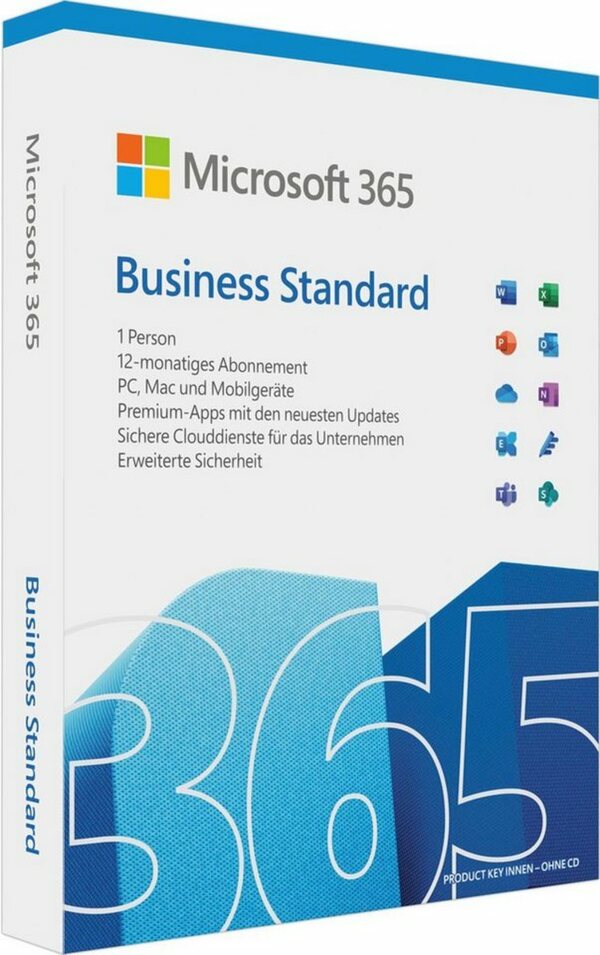 Bild 1 von Microsoft M365 Business Standard (original) (Officeprogramm, Lizenzschlüssel)