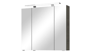 Spiegelschrank  Hard grau Maße (cm): B: 80 H: 71 T: 17 Badezimmermöbel