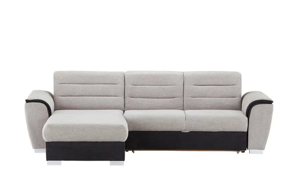 Bild 1 von Polsterecke  Aga ¦ grau ¦ Maße (cm): B: 273 H: 83 T: 165 Wohnzimmermöbel > Sofas > Ecksofas - Sconto