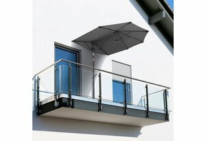 Schneider Schirme Balkonschirm »Salerno mezza«, LxB: 150x150 cm, mit Schutzhülle, ohne Schirmständer