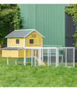 Bild 2 von Dehner Hühnerstall Happy Farm Miami, gelb, ca. B337/H158,5/T145,8 cm