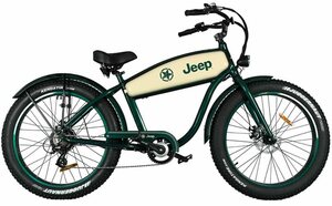 Jeep E-Bikes E-Bike »CR 7004«, 7 Gang, Kettenschaltung, Heckmotor 250 W, (mit Akku-Ladegerät)