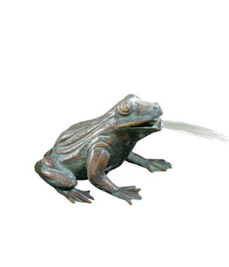 Rottenecker Bronzefigur Frosch