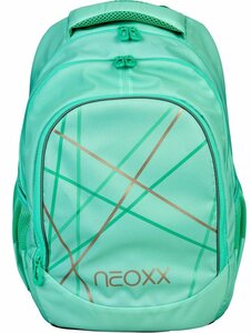 neoxx Schulrucksack »Fly, Mint to be«, aus recycelten PET-Flaschen