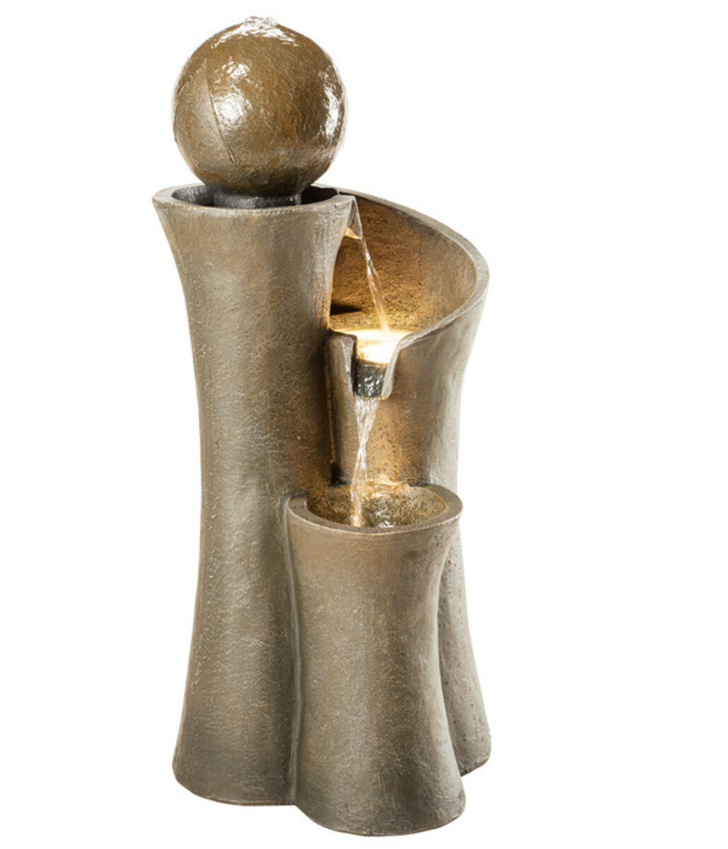 Bild 1 von Dehner Polyresin-Gartenbrunnen Acapulco, ca. B45/H100/T42,5 cm