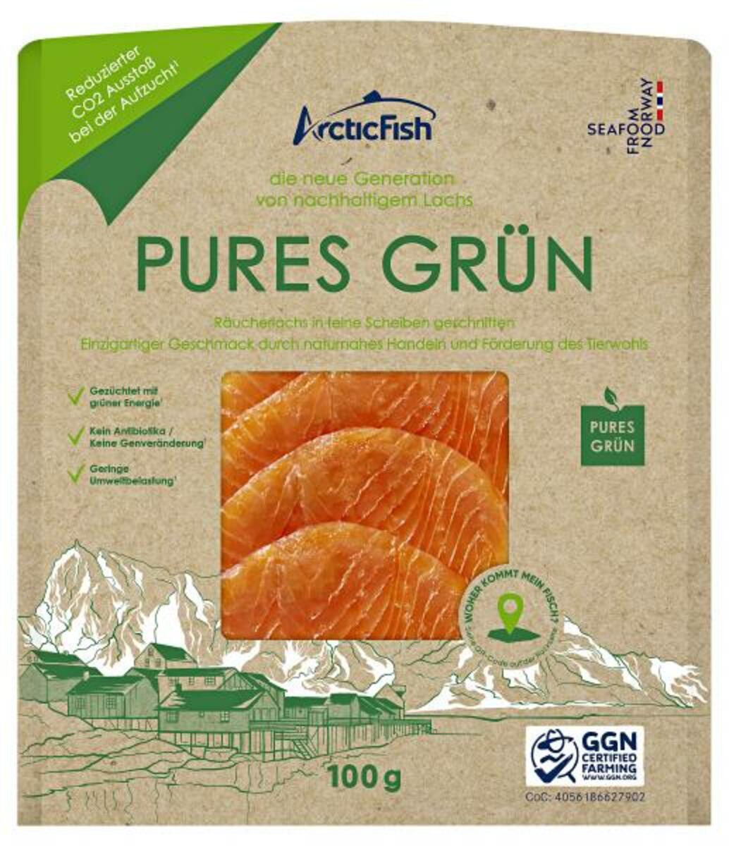 Bild 1 von ArcticFish Pures Grün Räucherlachs