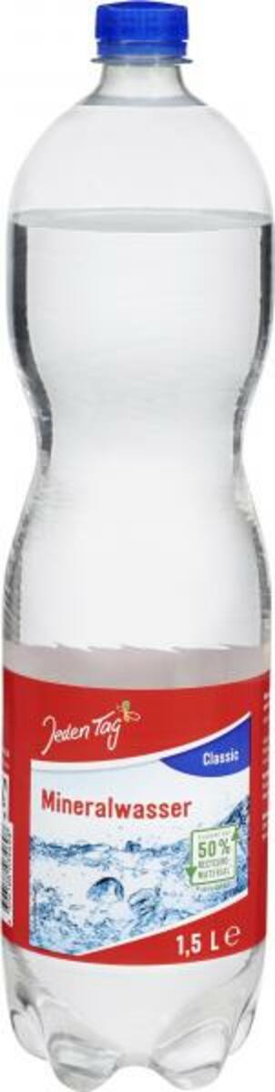 Bild 1 von Jeden Tag Mineralwasser classic (Einweg)