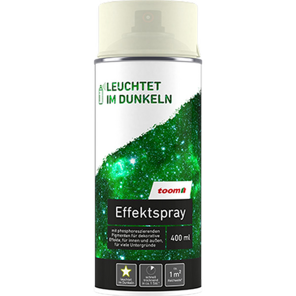 Bild 1 von toom Effektspray Leuchtet-Im-Dunkeln 400 ml