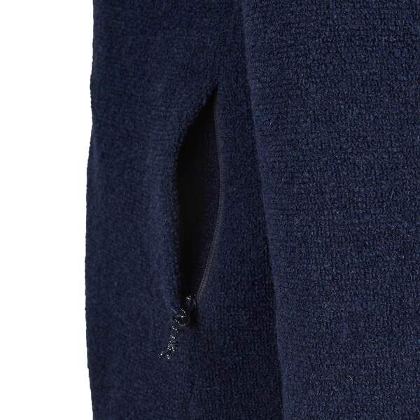 Bild 4 von FRILUFTS REILA KNITTED FLEECE HALFZIP Damen Wollpullover DARK SAPPHIRE