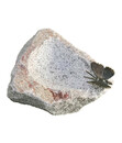 Bild 1 von Rottenecker Granit-Tränke mit Schmetterling, ca. B20/H13/T30 cm