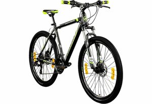 Galano Mountainbike »Toxic«, 21 Gang, Kettenschaltung, 27,5 Zoll MTB Hardtail Fahrrad für Damen Herren Jugendliche ab 165 cm