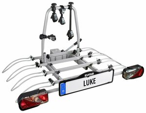 EUFAB Kupplungsfahrradträger »Luke«, für max. 4 Räder