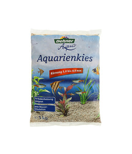 Dehner Aqua Aquarienkies, 5-8 mm, beige