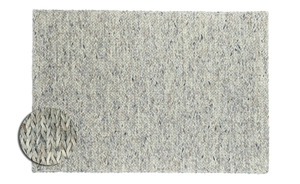 Naturteppich beige Wolle Maße (cm): B: 140 H: 1 Teppiche